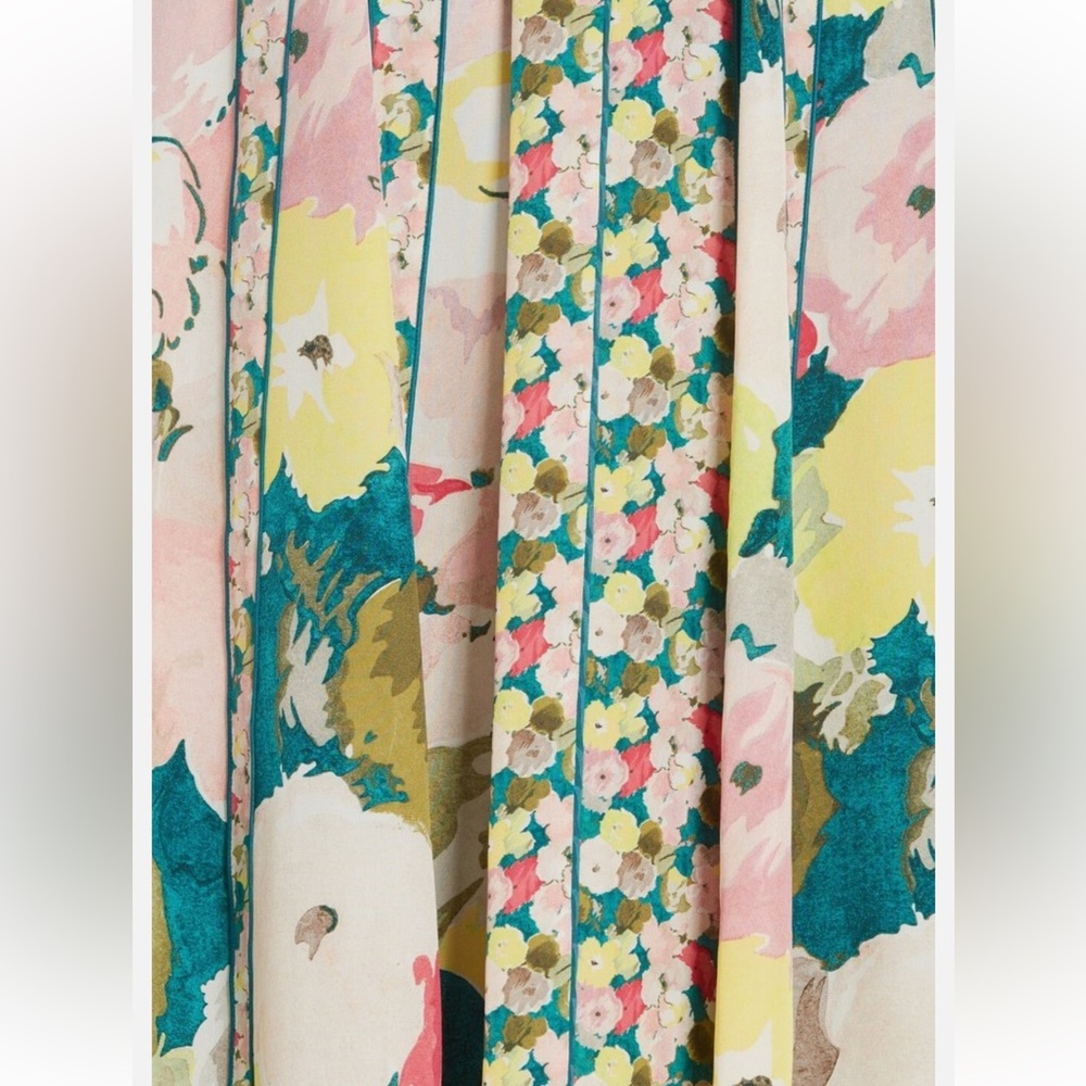 LAFAYETTE 148 ADALIA Godet Seamed A-Line Silk Skirt 100% silk - Picture 4 of 8